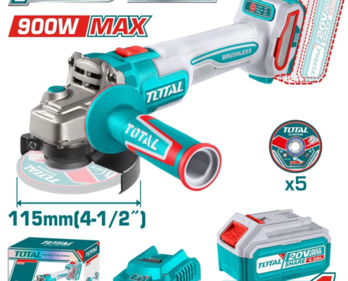 Amoladora Angular Inalámbrica Total 20v TOTAL Amoladora Angular Inalámbrica Total 20v TOTAL