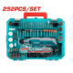 mini rectificador TOTAL 130W 252 piezas