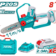 sierra podadora inalámbrica 20V TOTAL