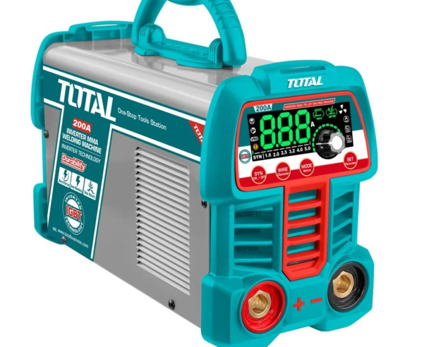 máquina de soldar inverter TOTAL 200A
